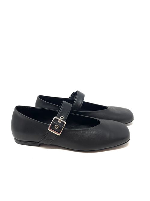 Ballerinas mit Riemchen IL LACCIO | BT4146PELLEBLACK